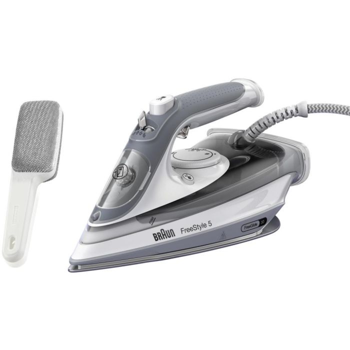 PLANCHA VAPOR SI5078GY + QUITAPELUSAS (BRAUN)